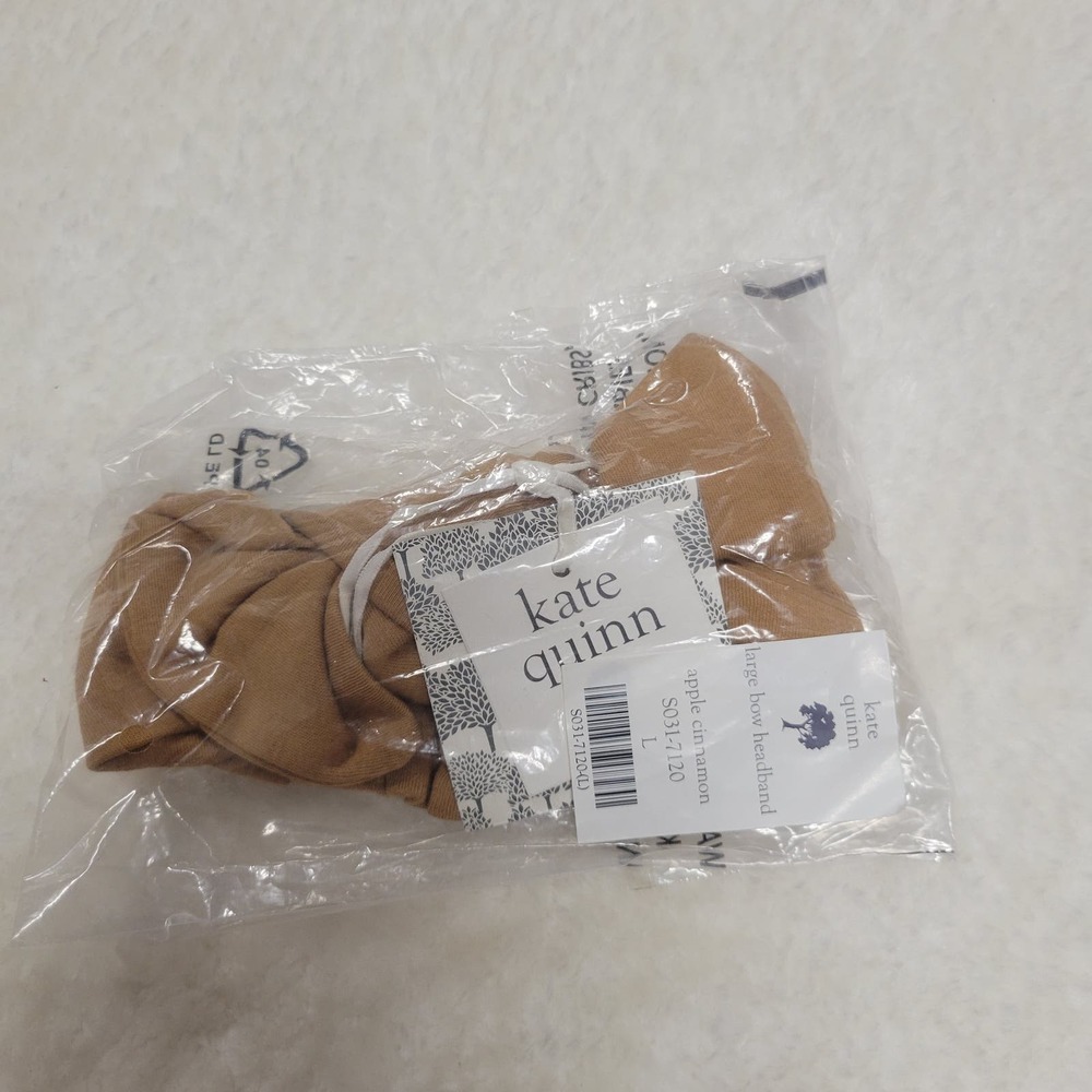 Kate Quinn Apple Cinnamon Large Bow Headband